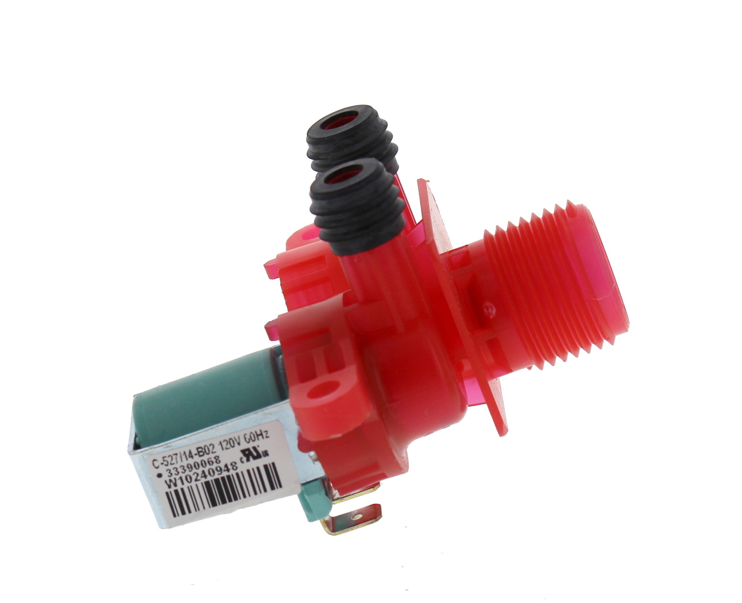 W11168743 - Genuine OEM Whirlpool Washer Hot Water Inlet Valve